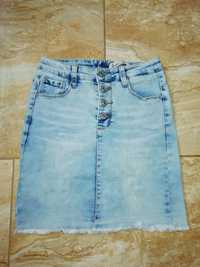 Spódnica jeans roz 36