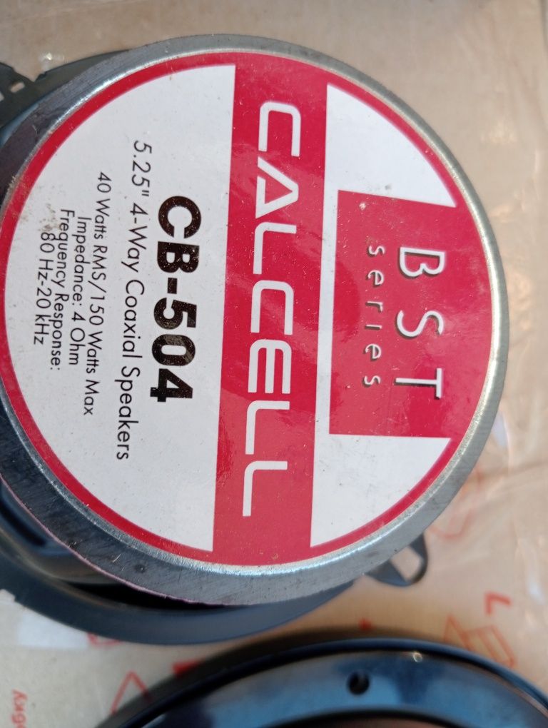 Дінаміками CALCELL 5,25" двополосні 13 см діаметр