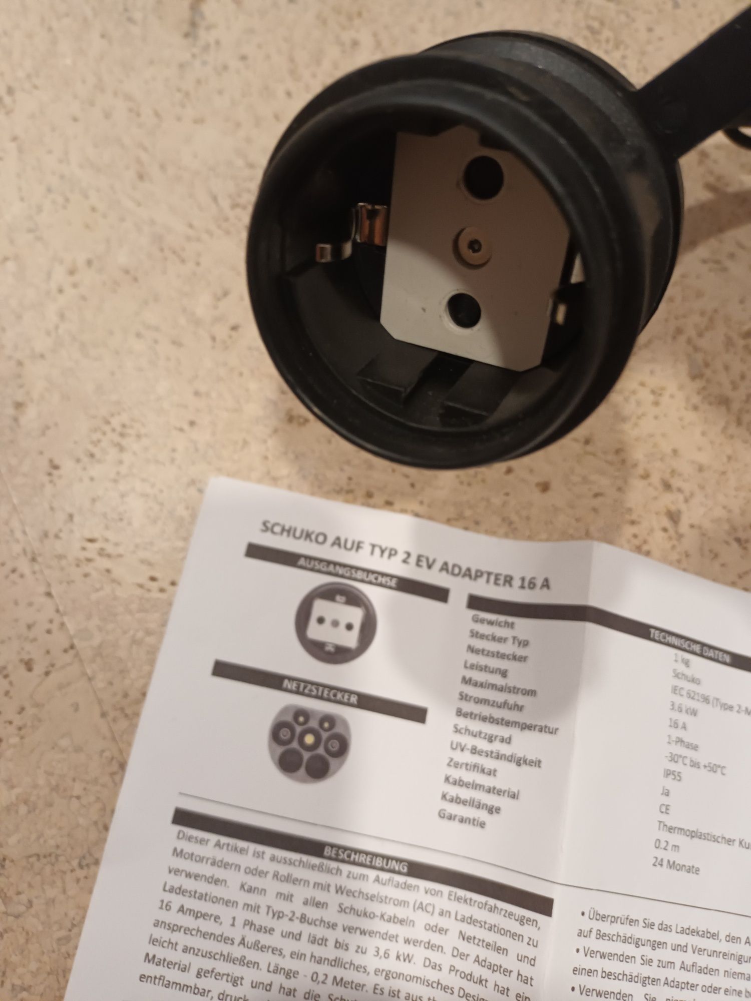 Adaptador para carregar Renault Twizy e outros...