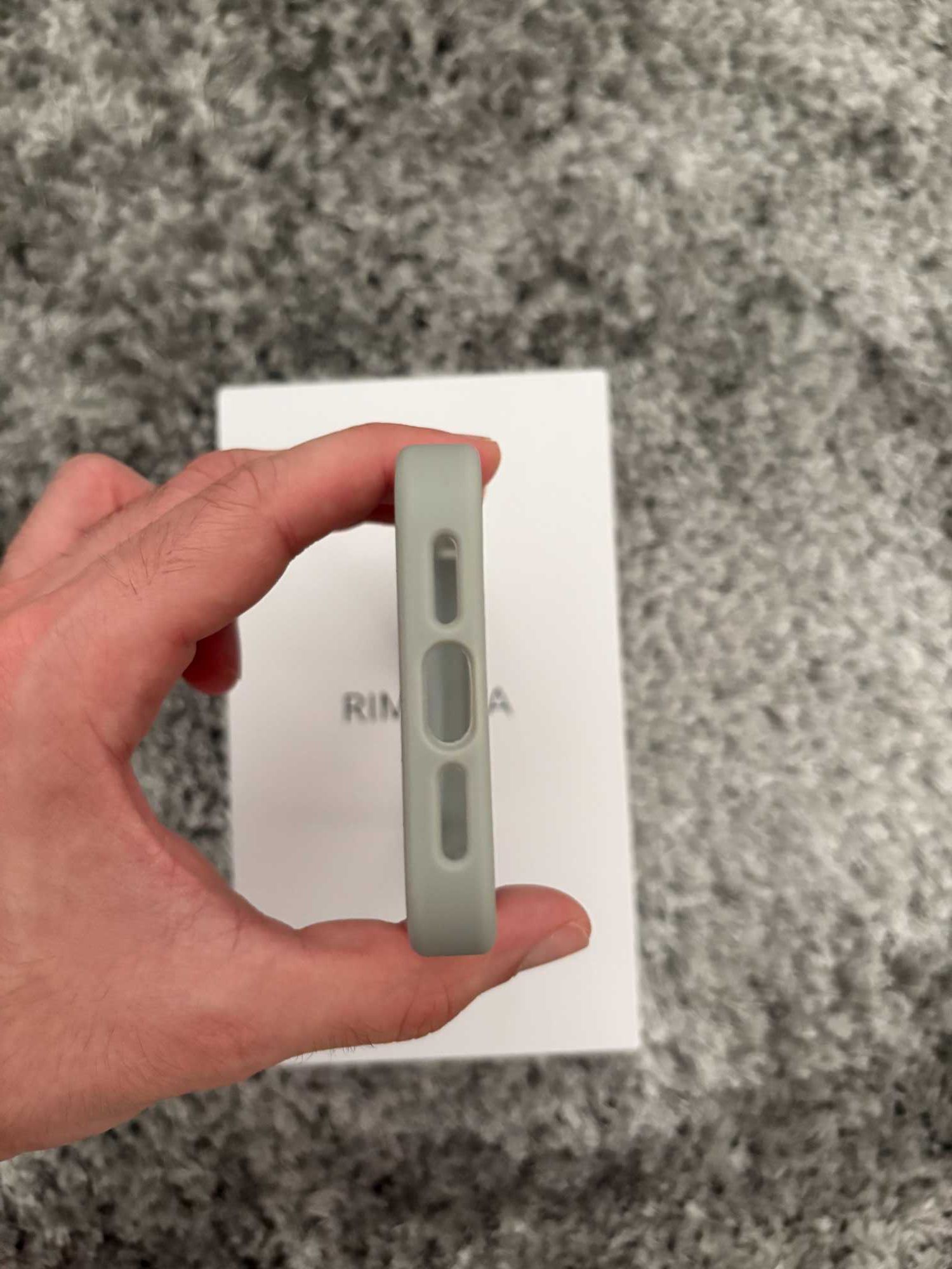Capa Rimowa cinzenta (iPhone 15 Pro)