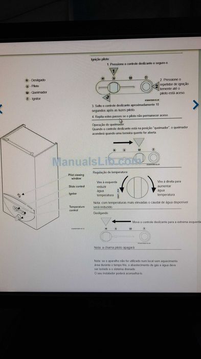 Esquentador Electrico Inteligente gás natural