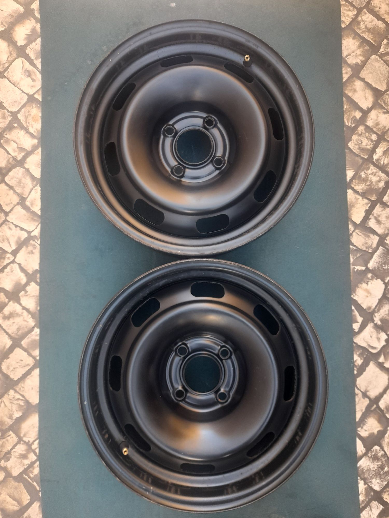 4 jantes 15 4x108 Peugeot Partner 206 Citroen Berlingo C3  etc,