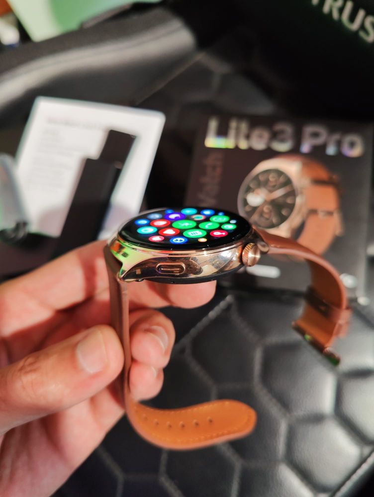 Smartwatch Mibro Light 3PRO c/ duas pulseiras