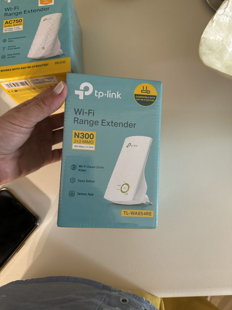 Router extensores de sinal repetidores selados novos