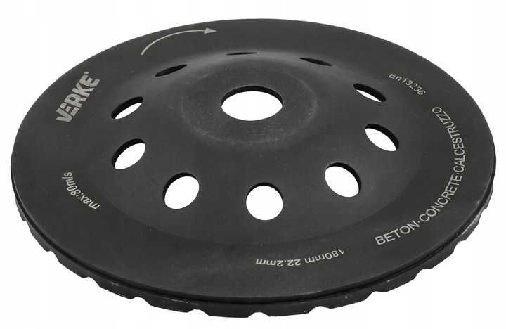 Tarcza Do Szlifowania Betonu GARNKOWA TURBO 180mm Szlifierka