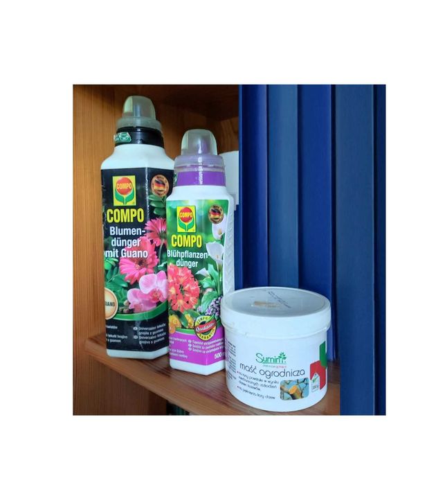 odżywki nawozy do krzewów i kwiatów ogrodowych doniczkowych