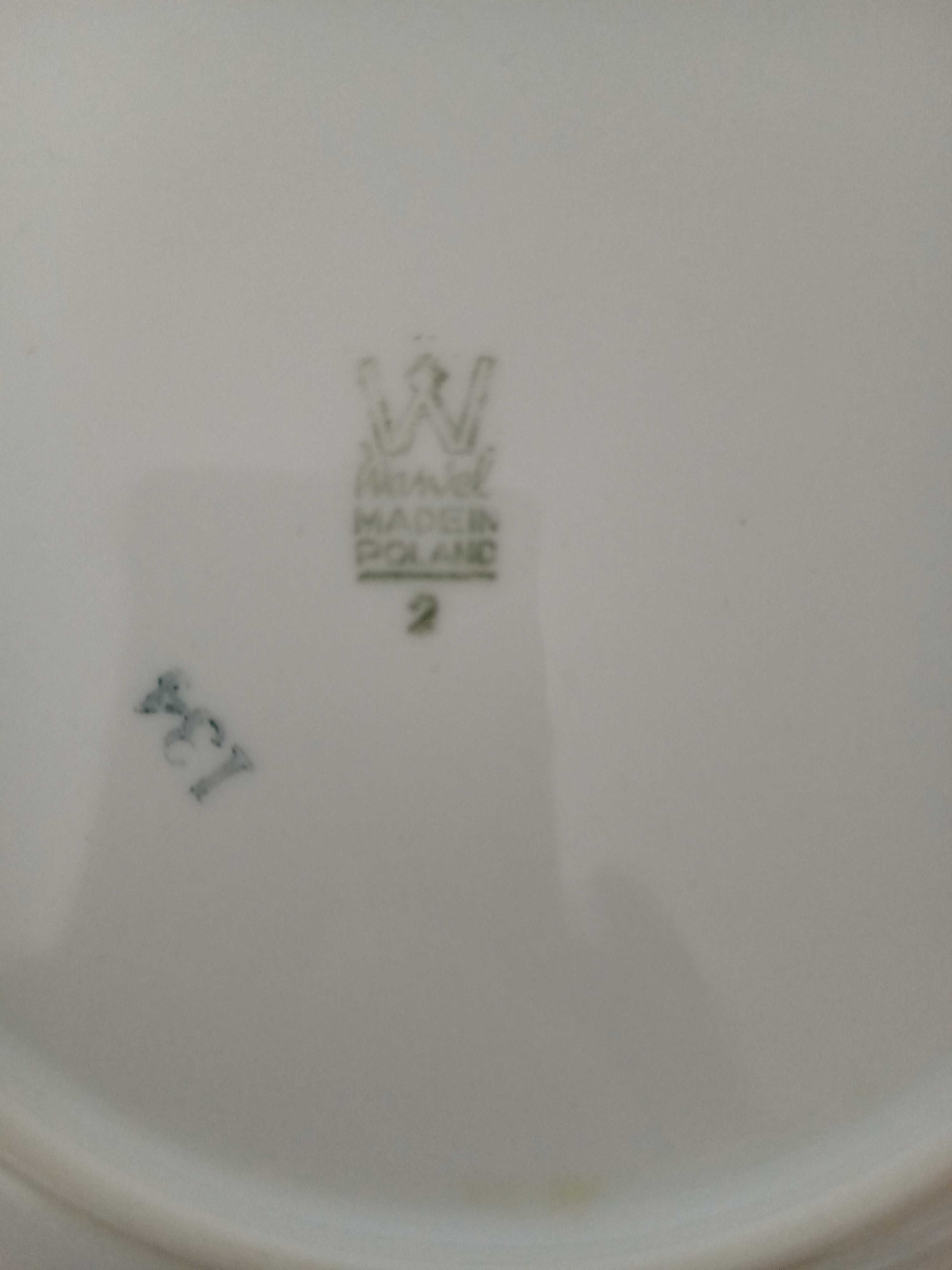 Talerze głębokie Wawel komplet 4 szt. porcelana