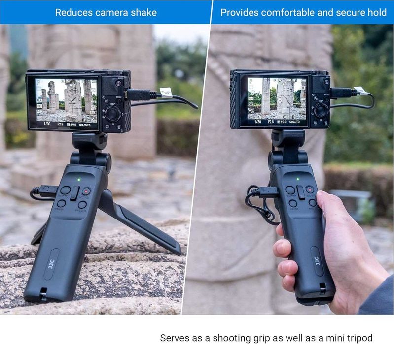 Mini statyw JJC 2w1 do aparatu Sony GP-VPT1 pilot /Q