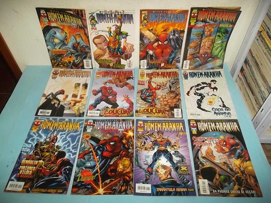 DEVIR Editora, várias coleções WOLVERINE, X-MEN, HOMEM-ARANHA