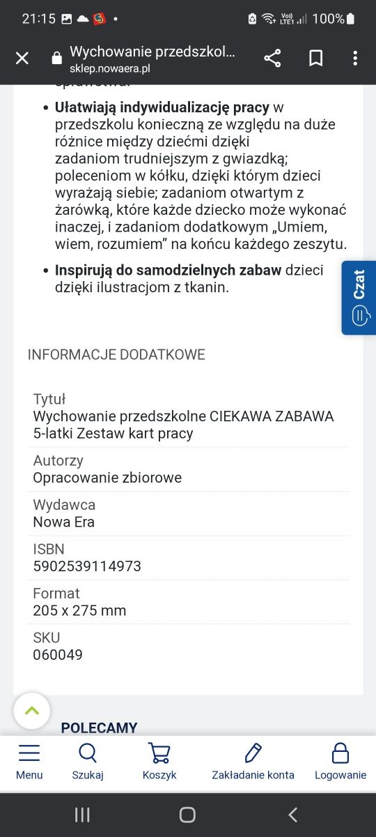 Książki do przedszkola Ciekawa Zabawa 5-latki