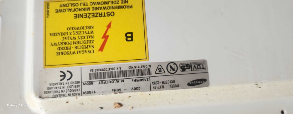 Mikrofalówka Samsung