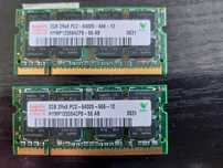 Pamięć RAM SO-DIMM 2GB DDR2 PC2 6400S 800MHz