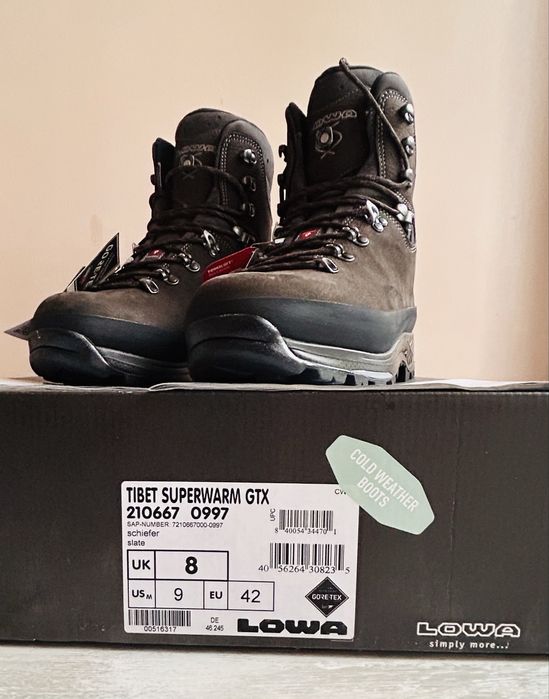 Зимові черевики Lowa Tibet Superwarm GTX - утеплені
