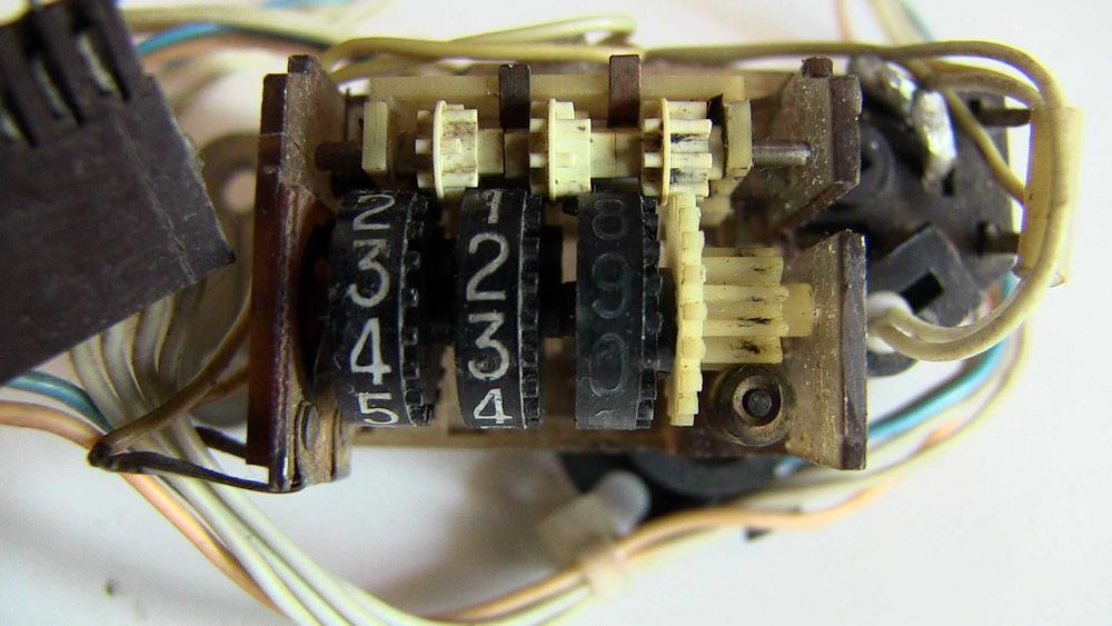 Счетчик магнитной ленты  магнитофон Маяк-232