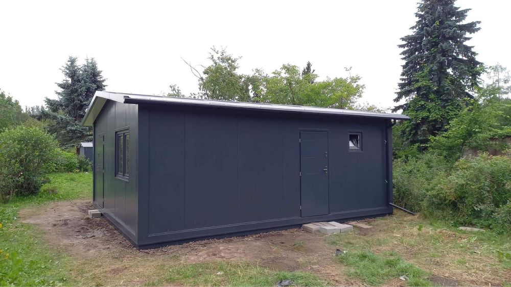 Domek letniskowy/całoroczny 7x6 (42m2) z wyposażeniem