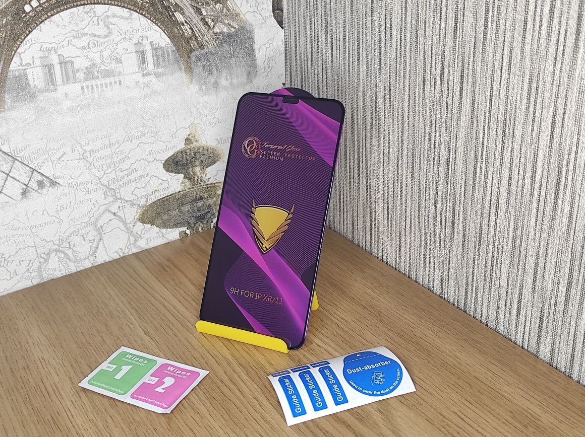 •Олеофобка Защитное Стекло Iphone Захисне скло Айфон 16 Pro Max•Есть С