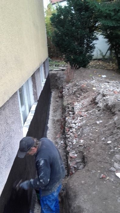 Izolacje przeciwwilgociowe budynków, osuszanie, odgrzybianie, drenaże