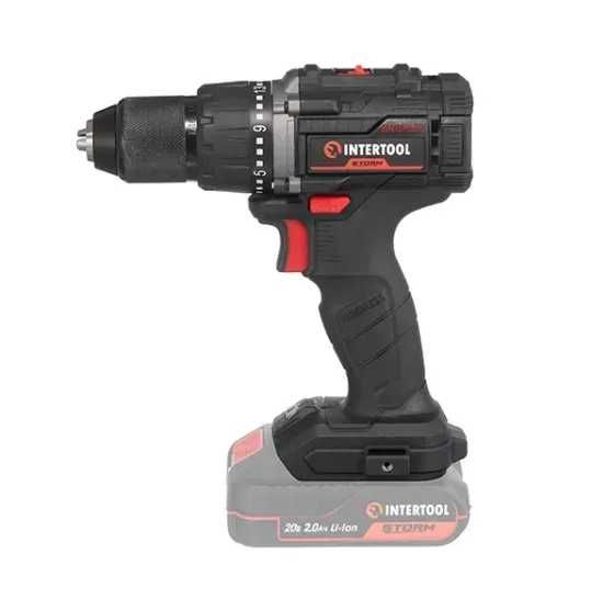 Акумуляторний дриль-шуруповерт INTERTOOL WT-9360 20V шурупокрут дрель