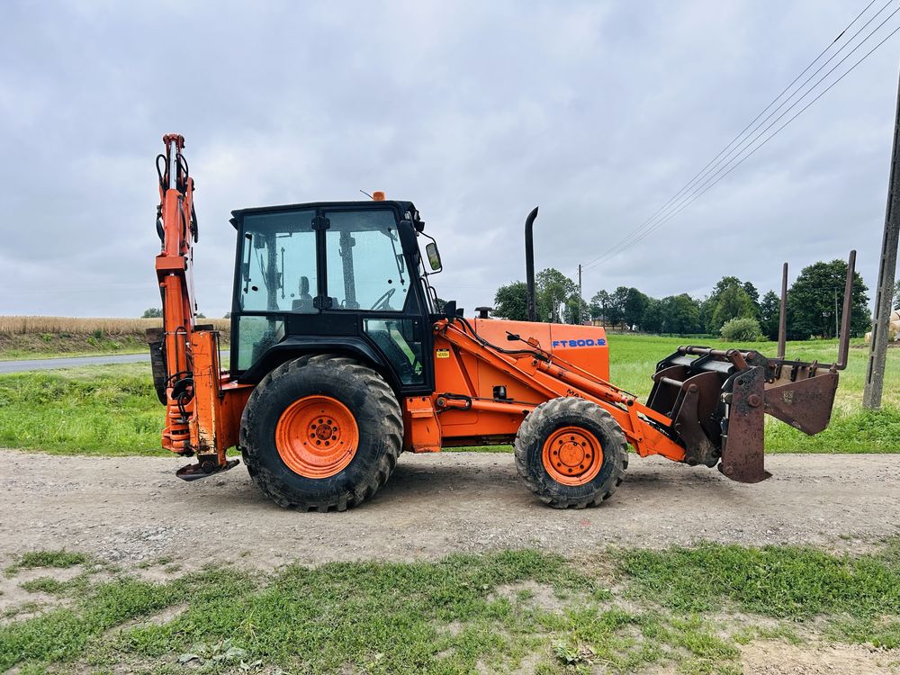 Koparko ładowarka Fiat Hitachi koparka