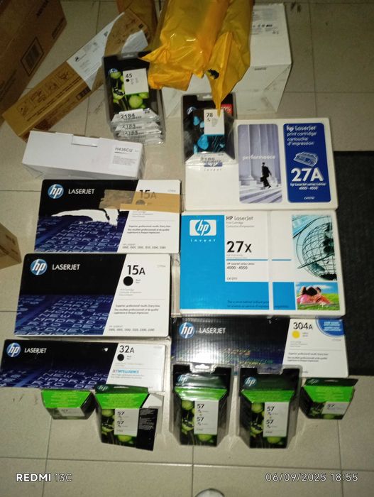 Tinteiros variados bom preço quase dados