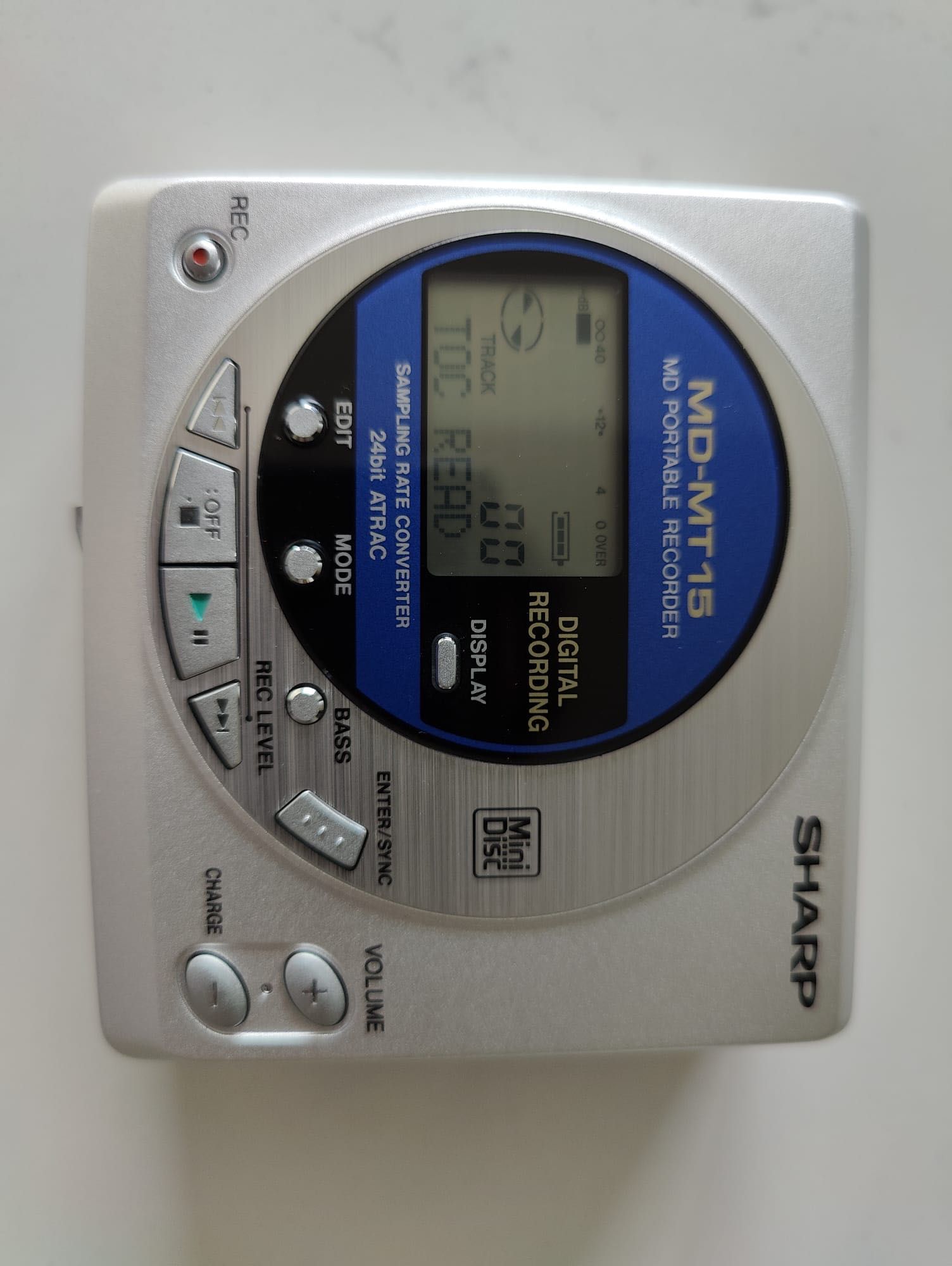 Leitor Mini-disc