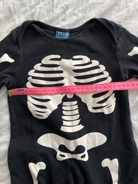 Сліп, чоловічок скелет, на хеловін