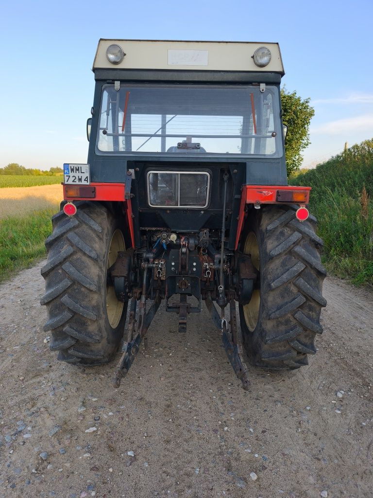 Zetor 6340 (7745) z turem quickem i osprzętem