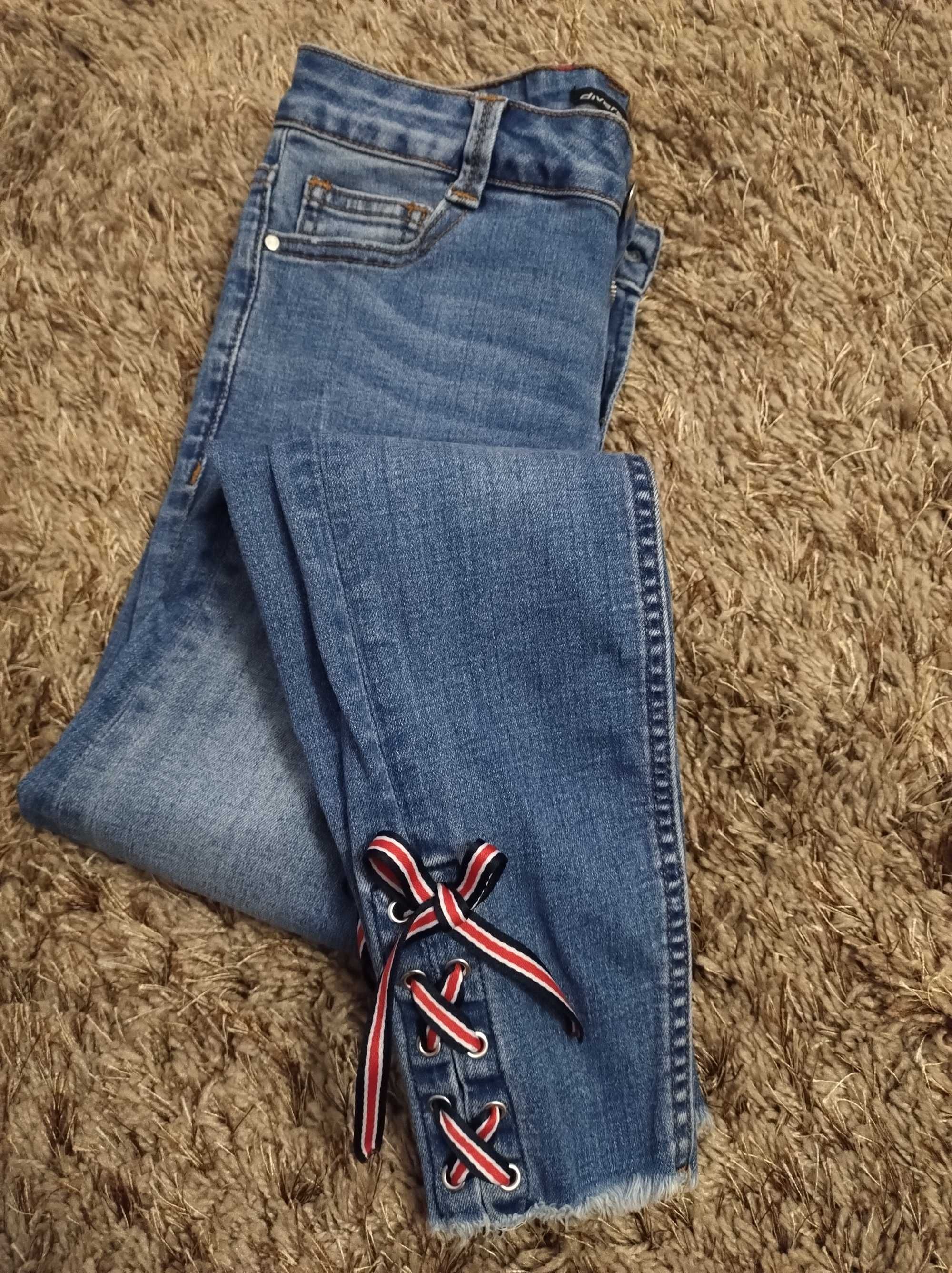 Spodnie jeansowe damskie Diverse