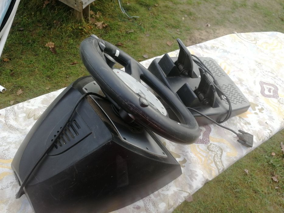 Kierownica Destiny retro  pc port Com Feedback wysyłka