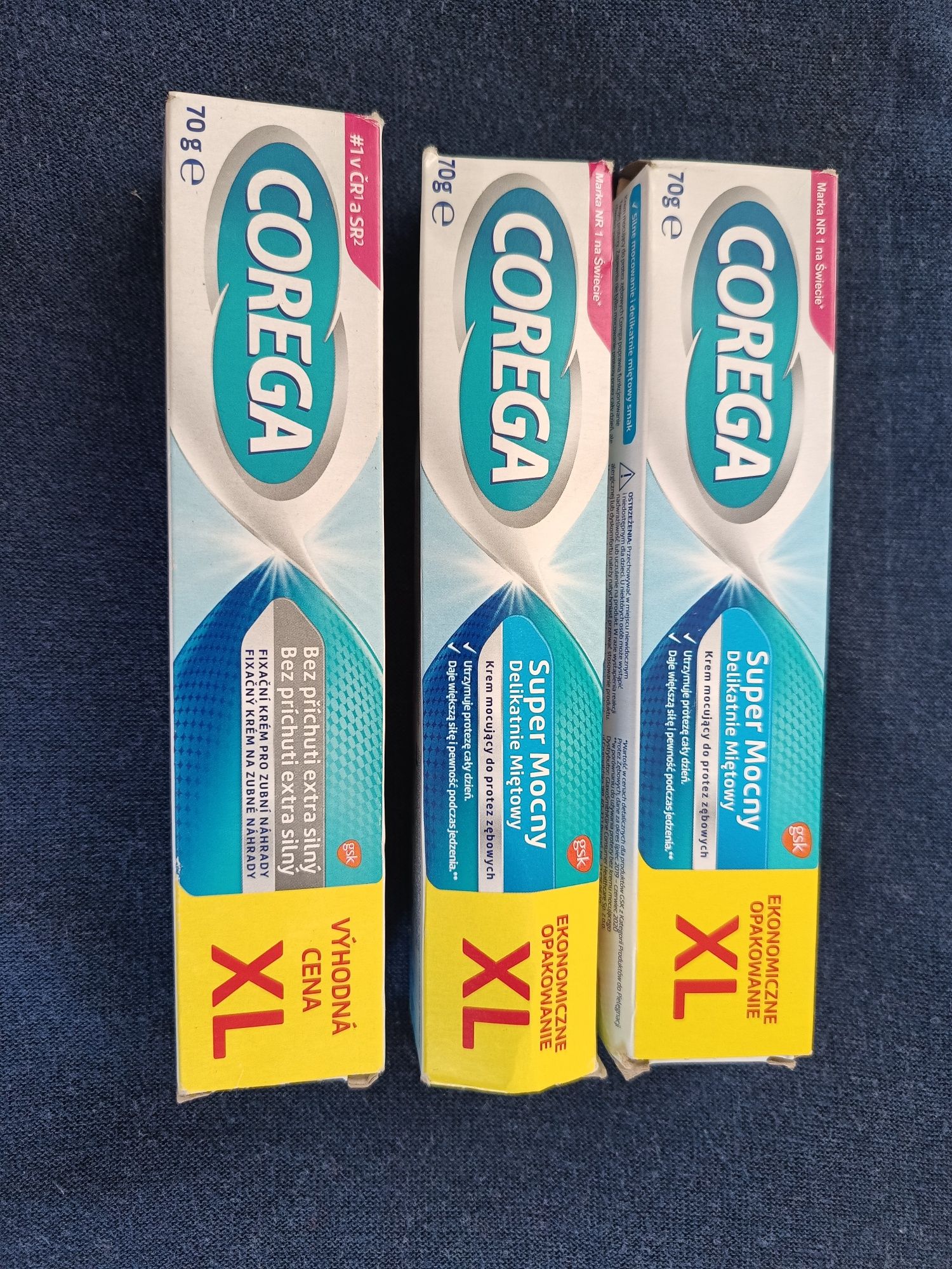 Krem do protez dentystycznych corega 70 g
