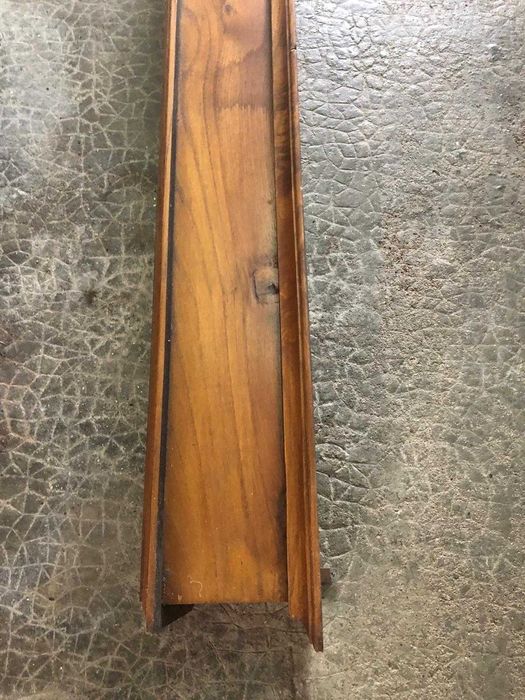 Sanefa para cortinas em madeira