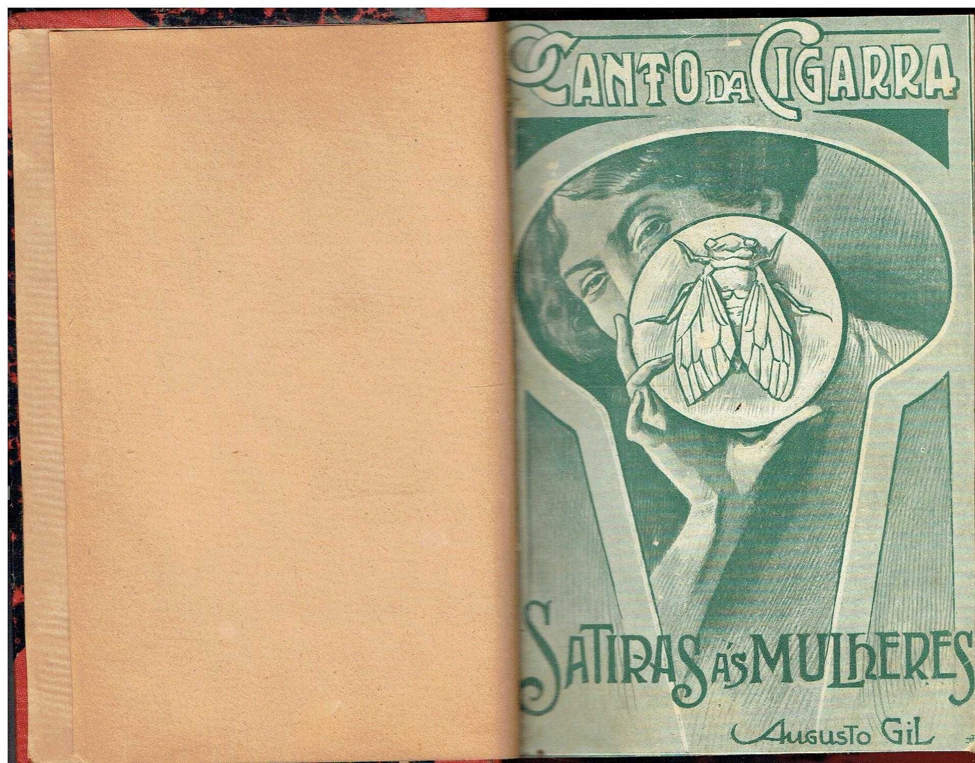 2570
	
O canto da cigarra : sátiras às mulheres  
de Augusto Gil.