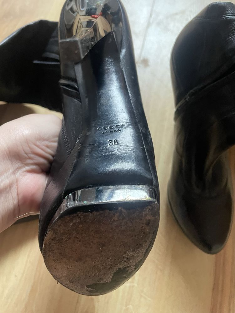 Gucci szpilki kozaki muszkieterki roz. 38