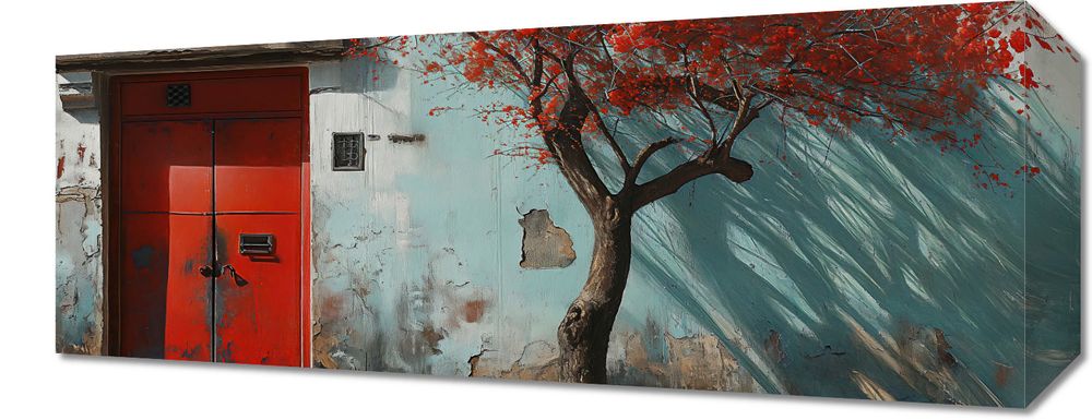 Obraz 50x20cm Widok Na Dawne