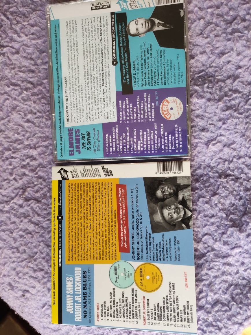 Cd's Blues grandes intérpretes
