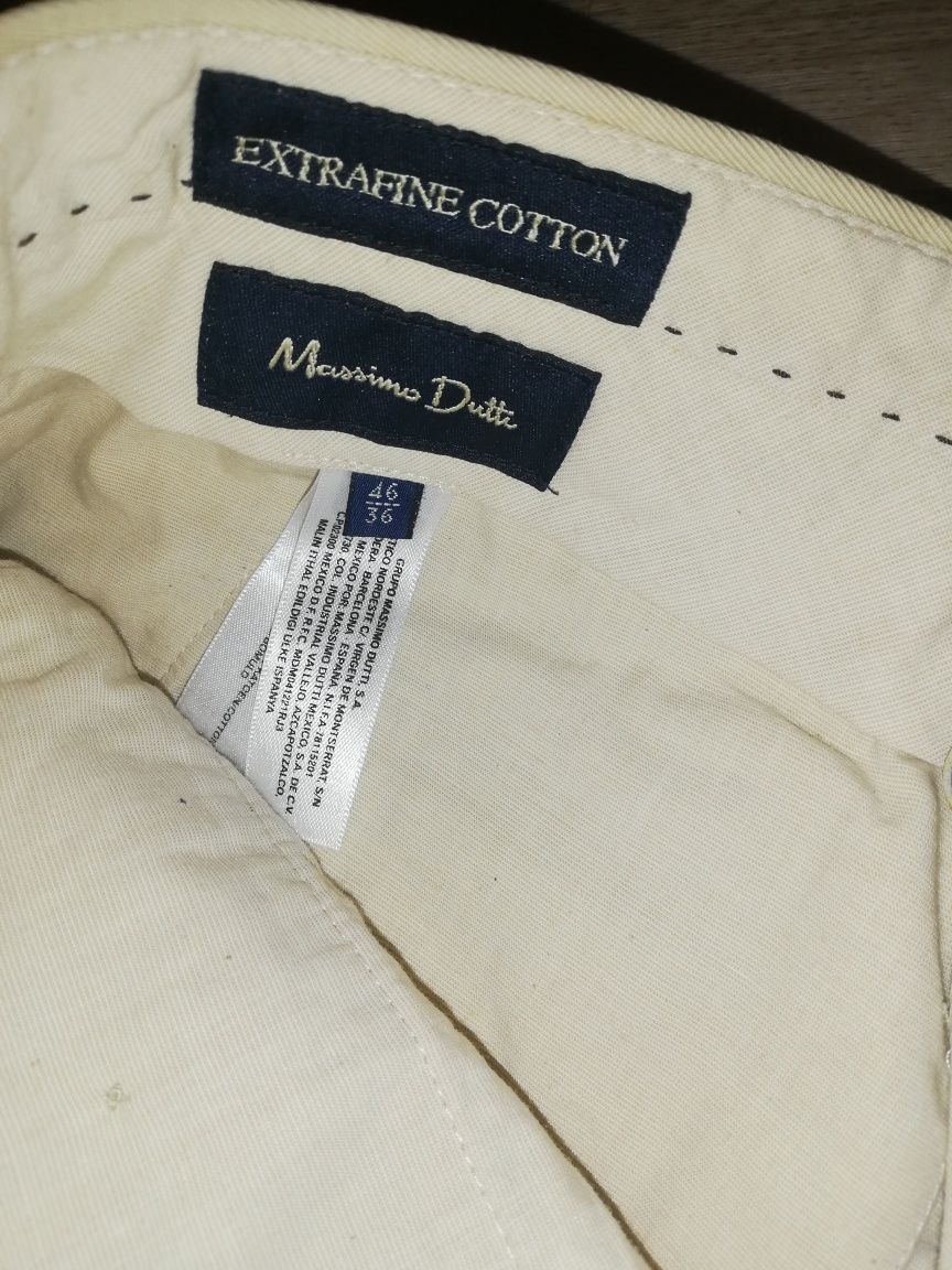 Calça clássica de homem Massimo Dutti T-46