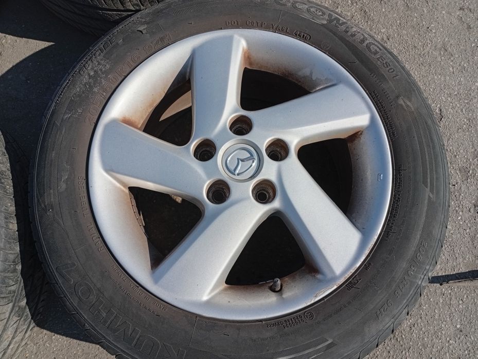 Felgi aluminiowe 16 5x114.3 opony letnie