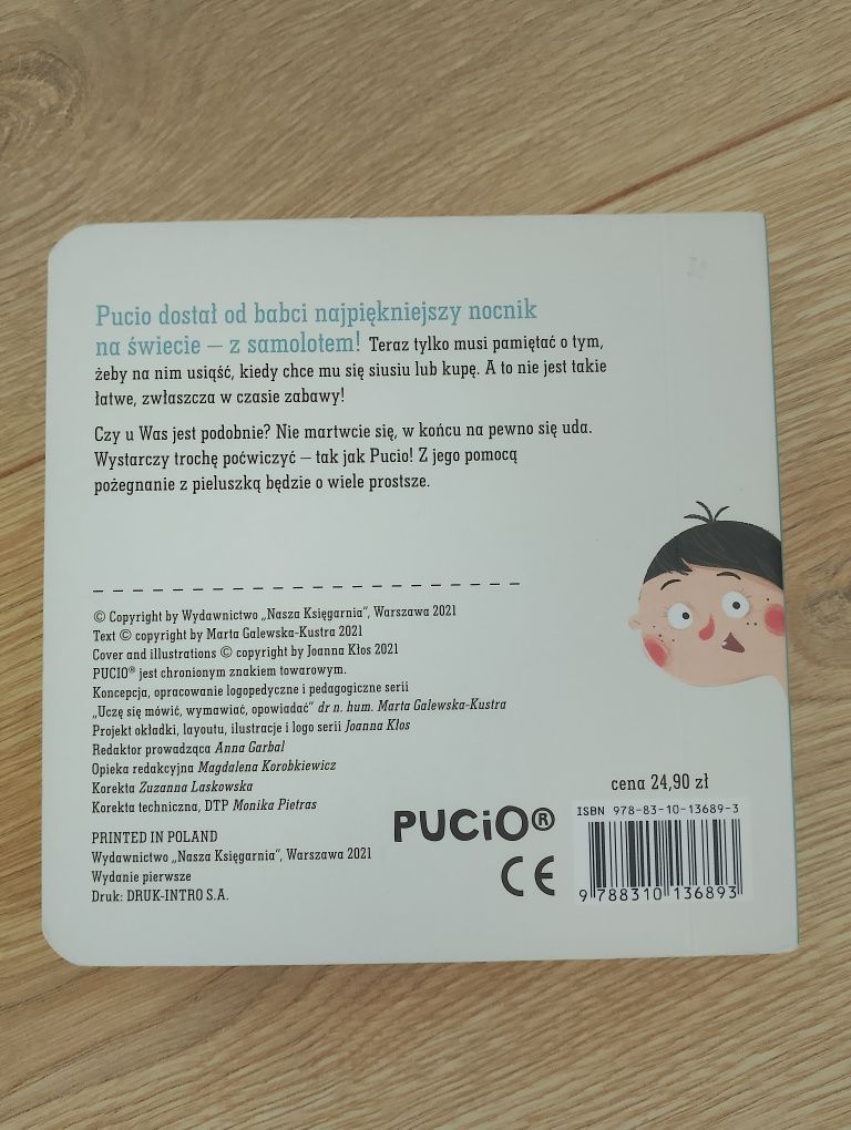 Książka Pucio chce siusiu
