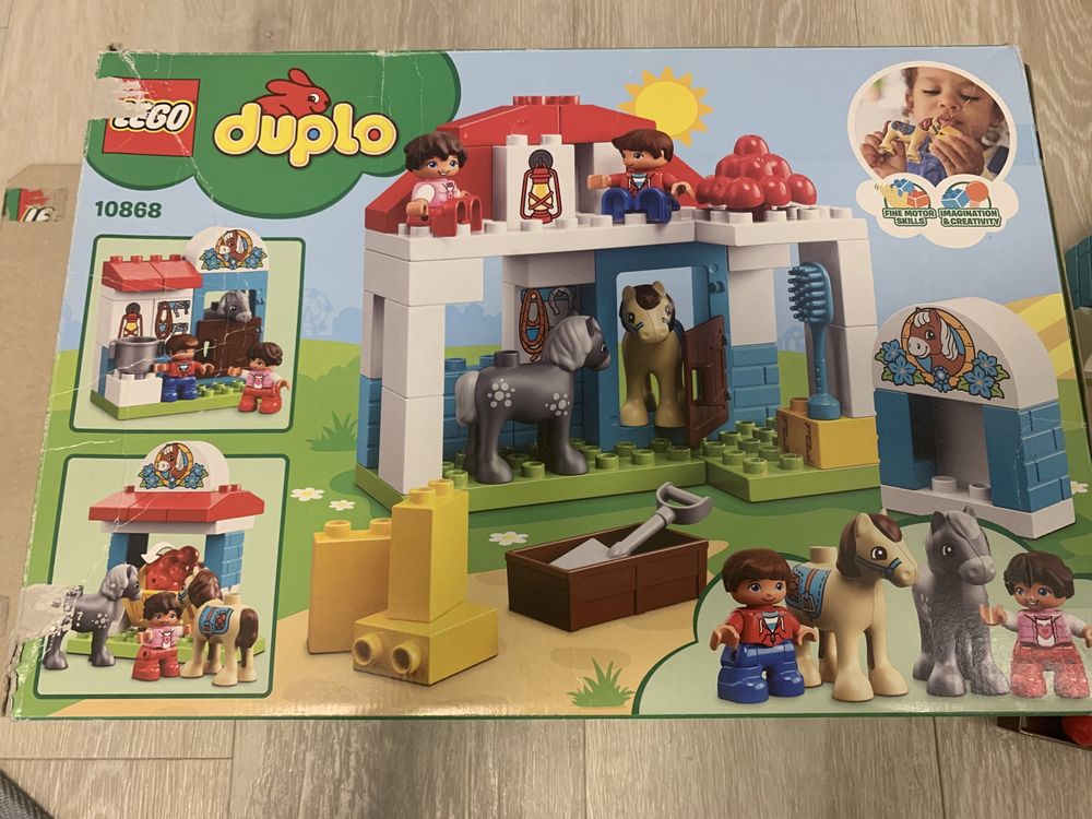 Lego duplo конюшня Пони 2-5 лет