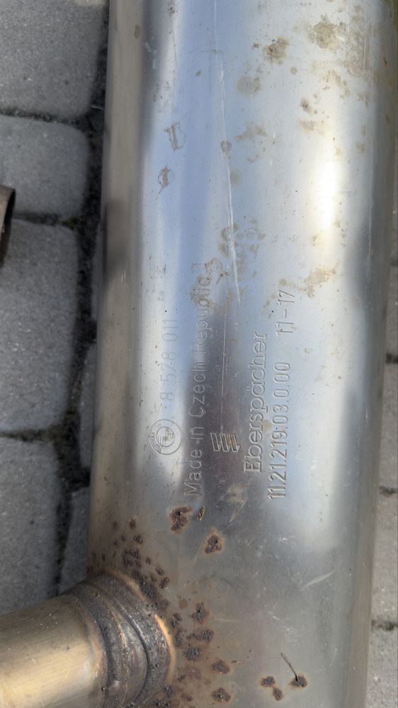 Bmw F30 F31 F32 F36 wydech koncowki kompletny