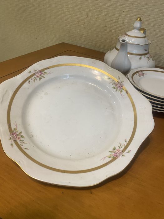 Антикварний вінтажний чайно- кавовий сервіз