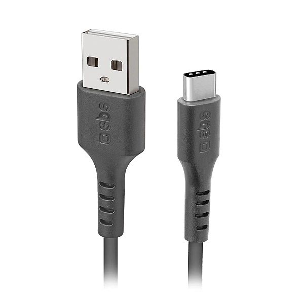 Kabel SBS TECABLEMICROC15K USB-A - USB-C 1,5m - czarny