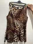 Top Padrão Leopardo M como NOVO