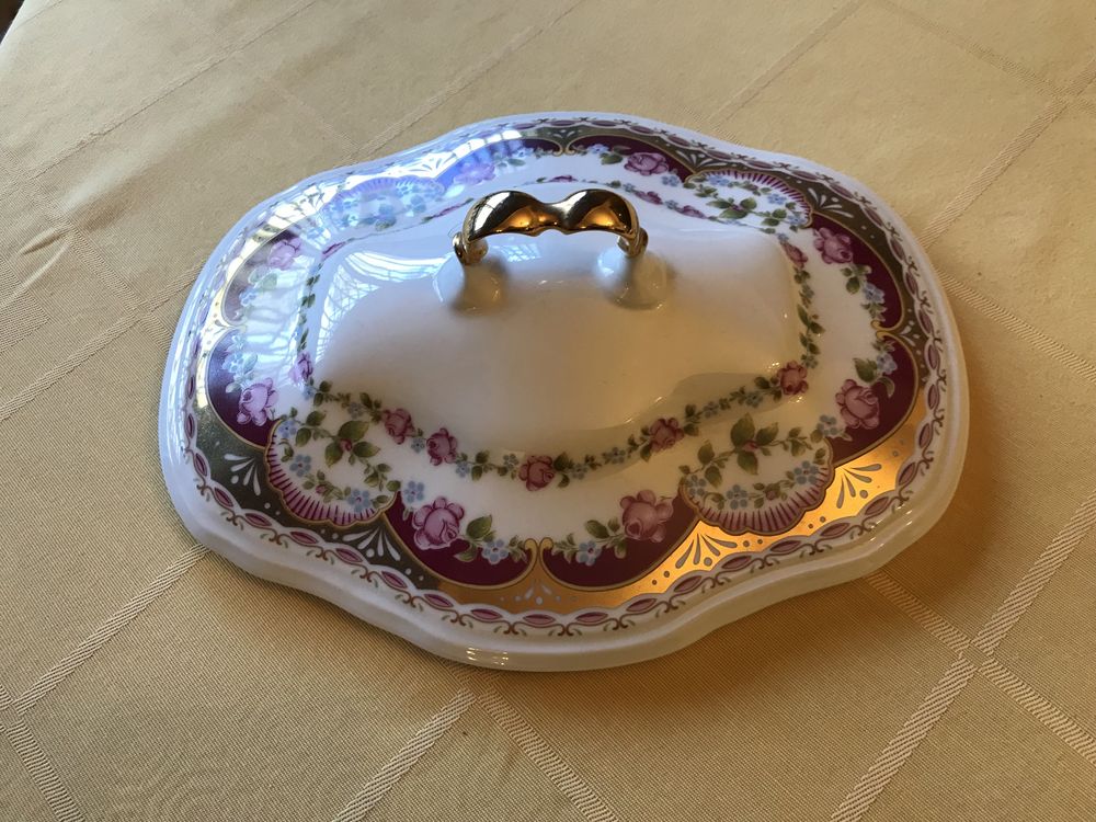 Terrina em loiça Limoges nova