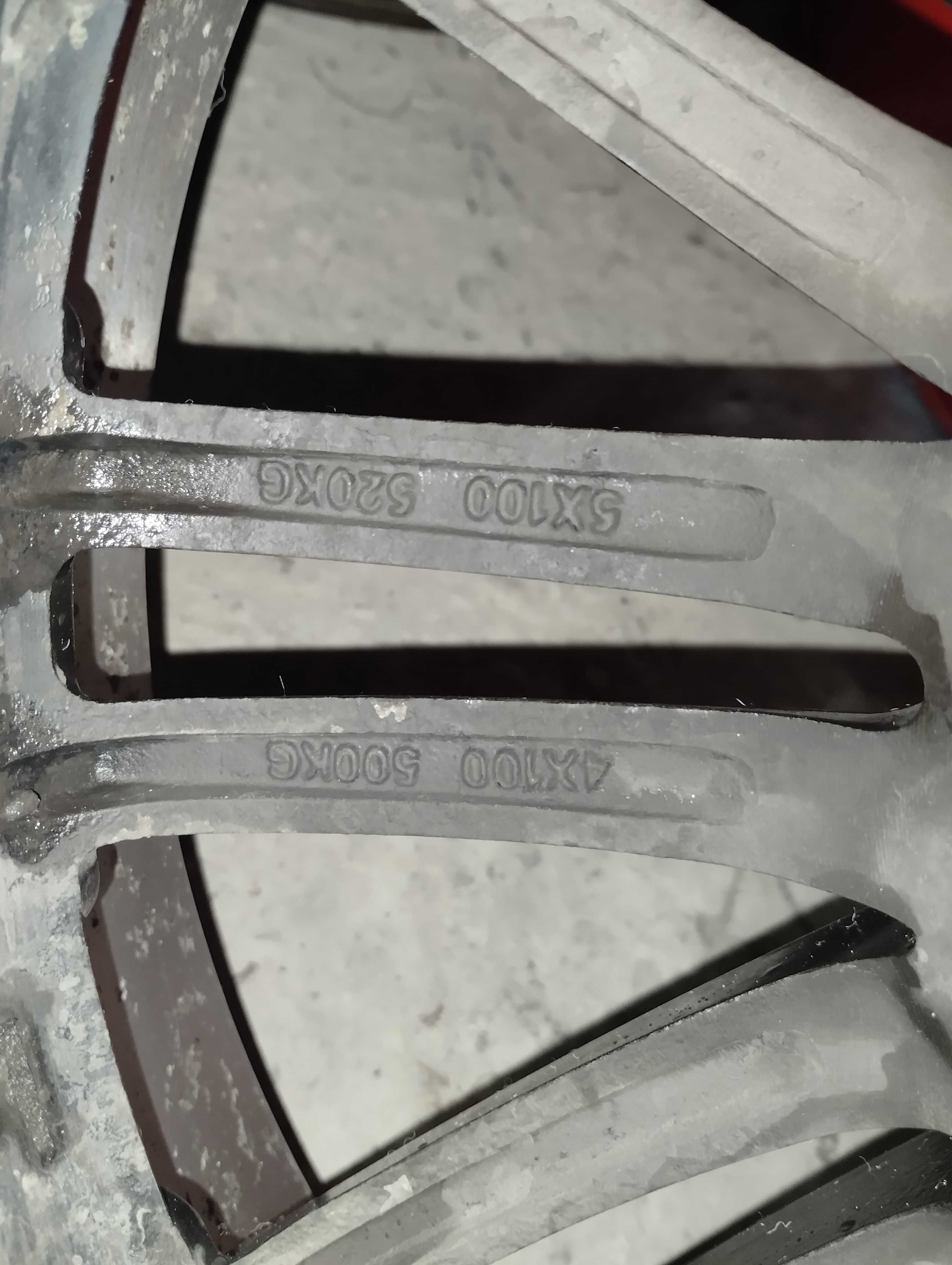 Диски R17 4:100 титан