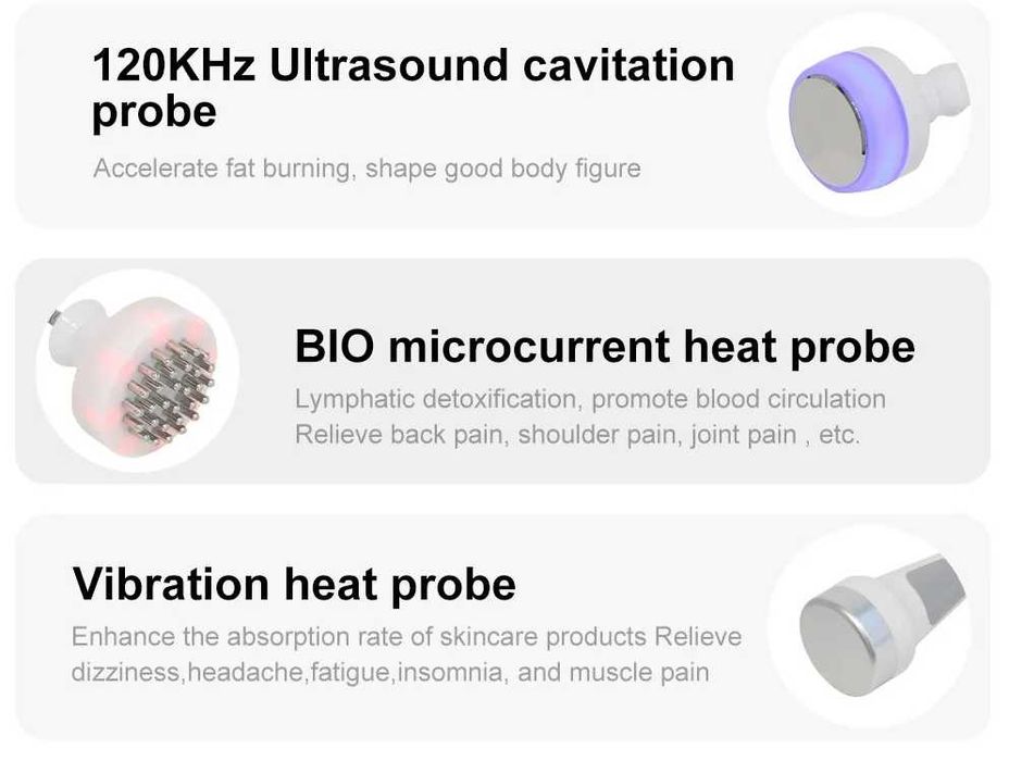 MAQUINA DE CAVITAÇÃO 120K + RADIOFREQUENCIA + VÁCUOTERAPIA + BIO