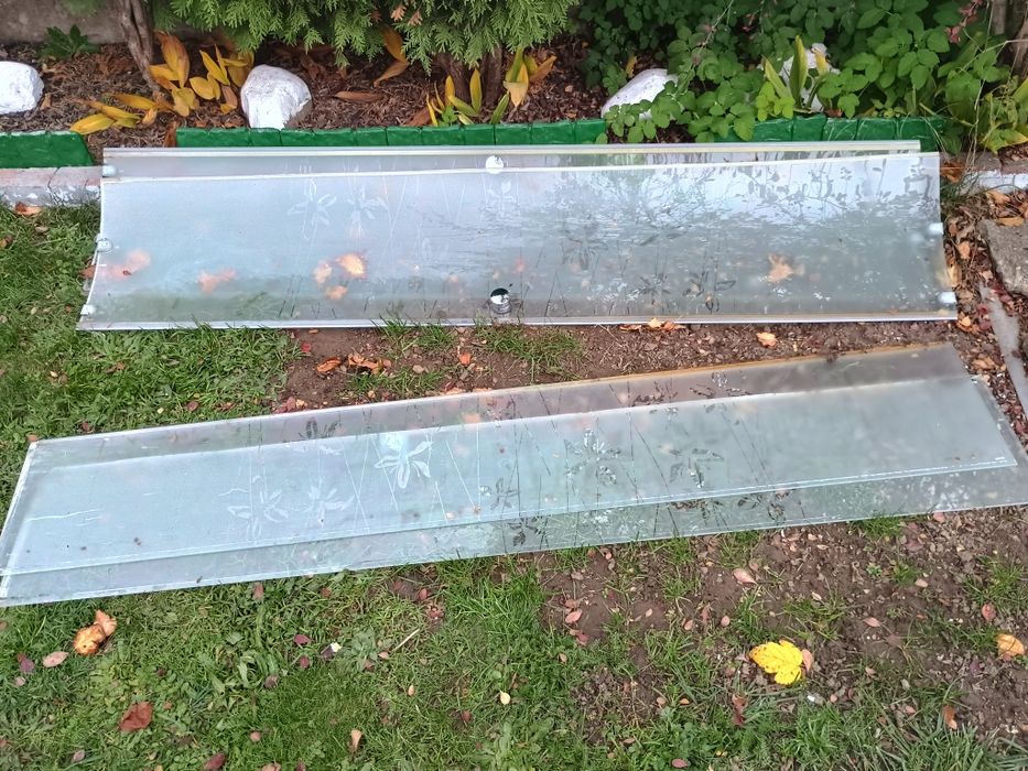 Szyby do kabiny prysznicowej 4 szt.