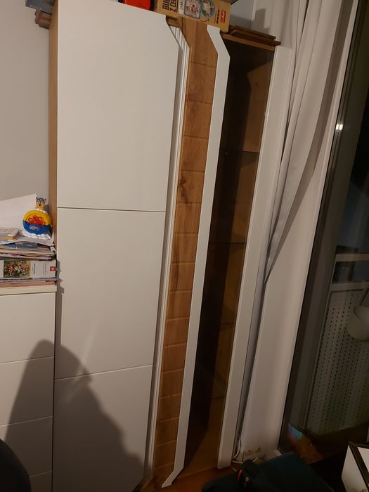 Szafka RTV, witryna, kooda z podświetleniem zestaw
