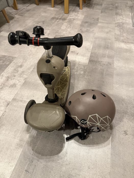 Scoot and Ride 2w1 jeździk / hulajnoga z kaskiem