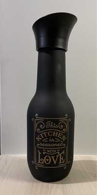 Бутылка для воды Herevin Kitchen Black Mat 1.0 л